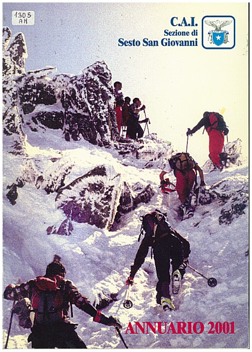 Copertina di Annuario CAI Sesto San Giovanni 2001