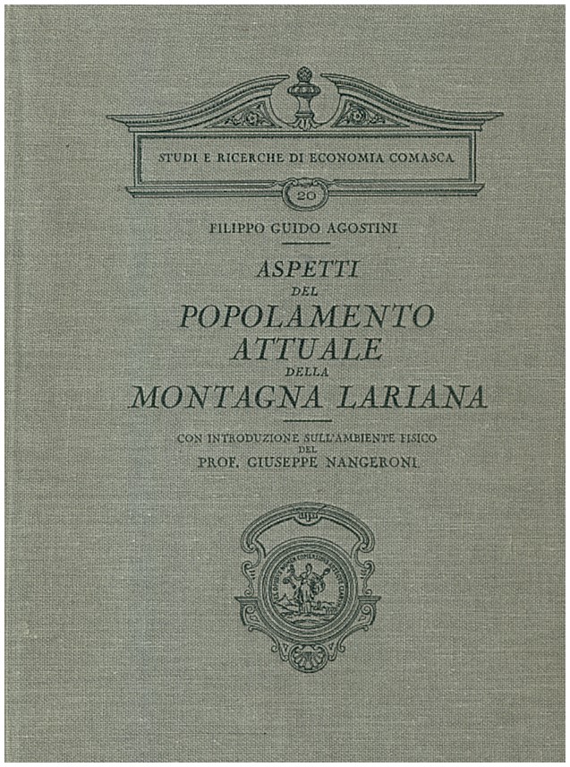 Copertina di Aspetti del popolamento attuale della montagna lariana