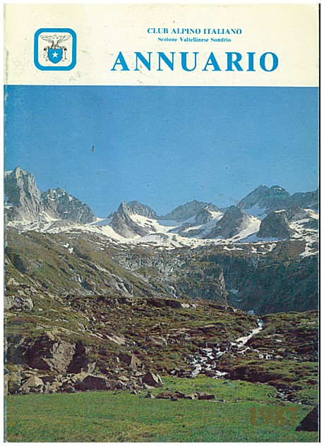 Copertina di Annuario sezione Sondrio 1987