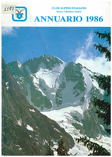 Copertina di Annuario 1986 sezione Sondrio