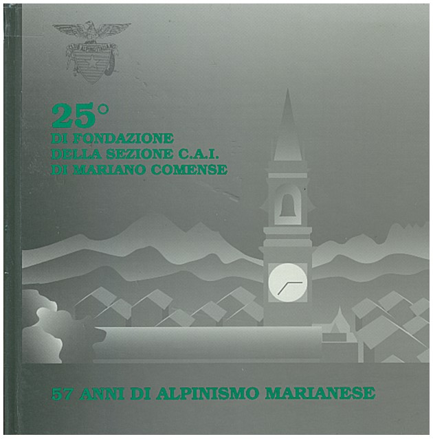 Copertina di 25° di fondazione della sezione CAI di Mariano Comense