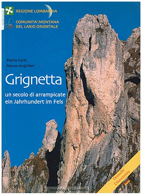 Copertina di Grignetta un secolo di arrampicata