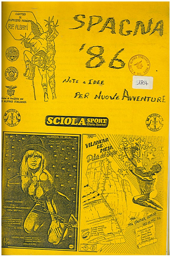 Copertina di Spagna 1986