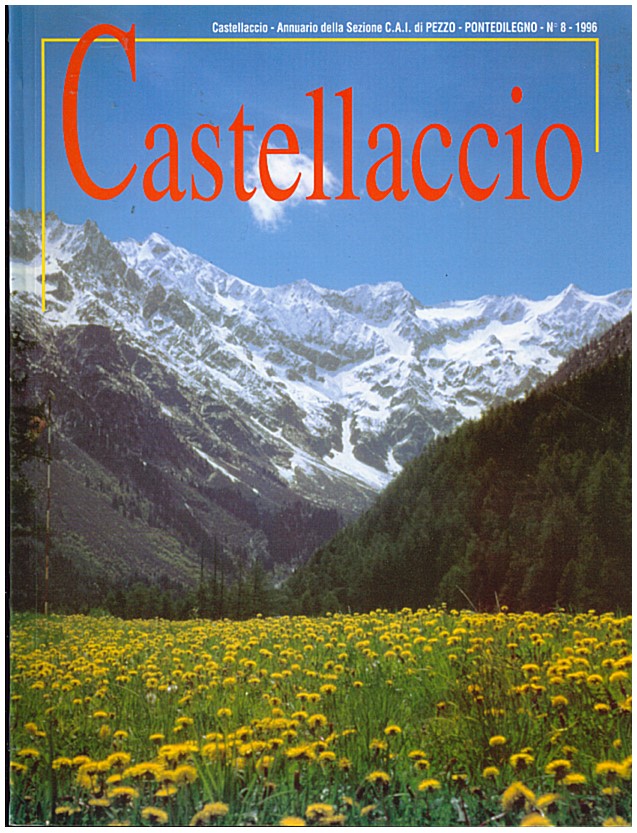 Copertina di Castellaccio sezione CAI di Pezzo n. 8