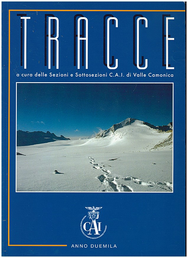 Copertina di Tracce 2000 sottosezione Valle Camonica  