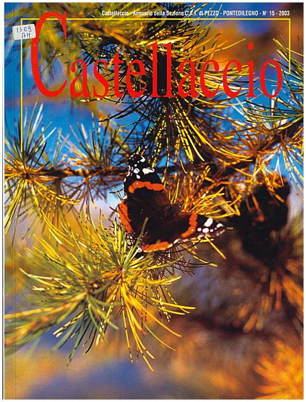 Copertina di Castellaccio sezione CAI di Pezzo n.15