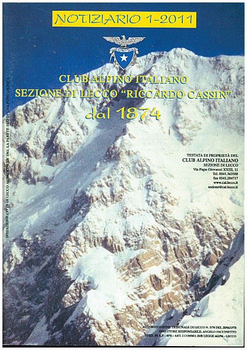 Copertina di Club Alpino Italiano - Sezione di Lecco 