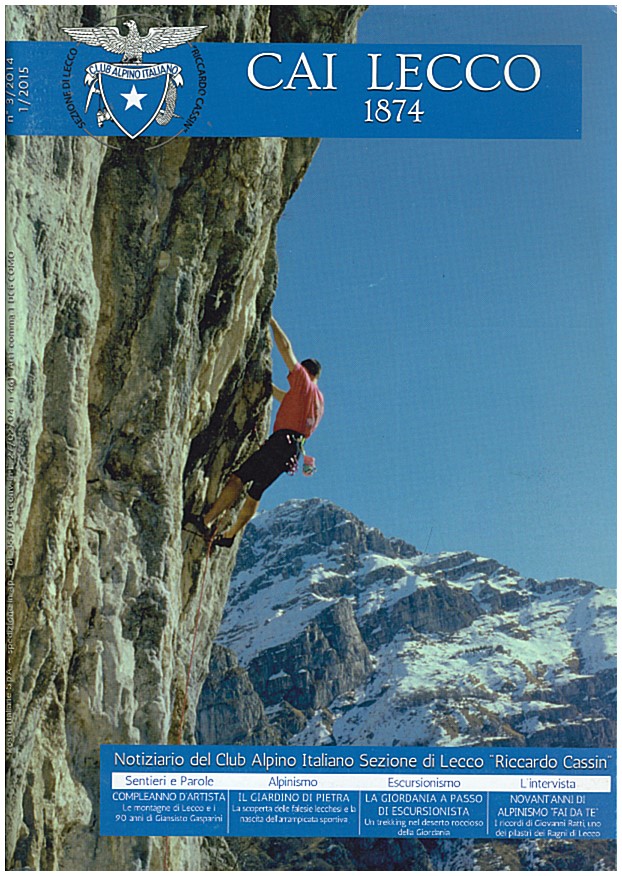 Copertina di CAI LECCO (1984) - N°3/2014 -1/2015