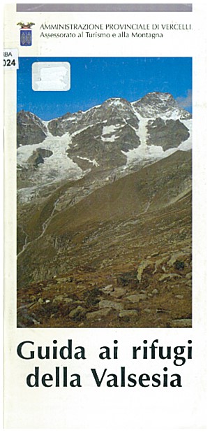 Copertina di Guida ai rifugi della Valsesia