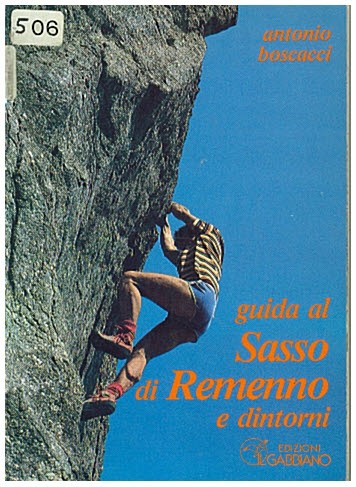 Copertina di Guida al Sasso di Remenno e dintorni