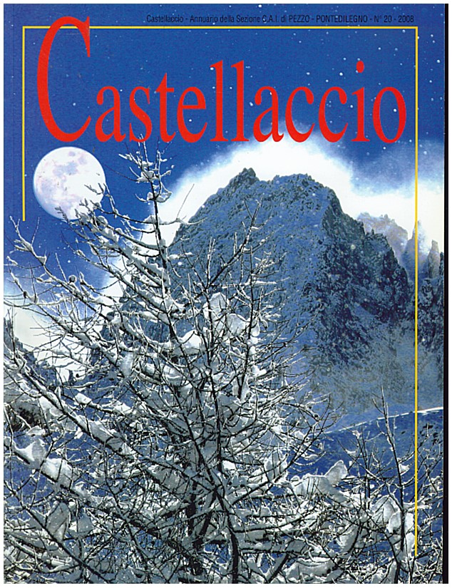 Copertina di Castellaccio sezione CAI di Pezzo n. 20
