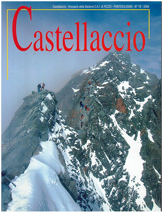 Copertina di Castellaccio sezione CAI di Pezzo n. 18