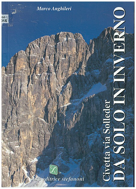 Copertina di Civetta via Solleder da solo in inverno