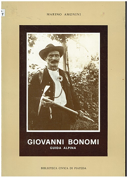 Copertina di Giovanni Bonomi giuida alpina
