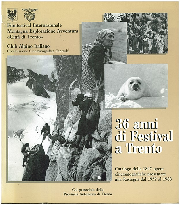 Copertina di 36 anni festival di Trento
