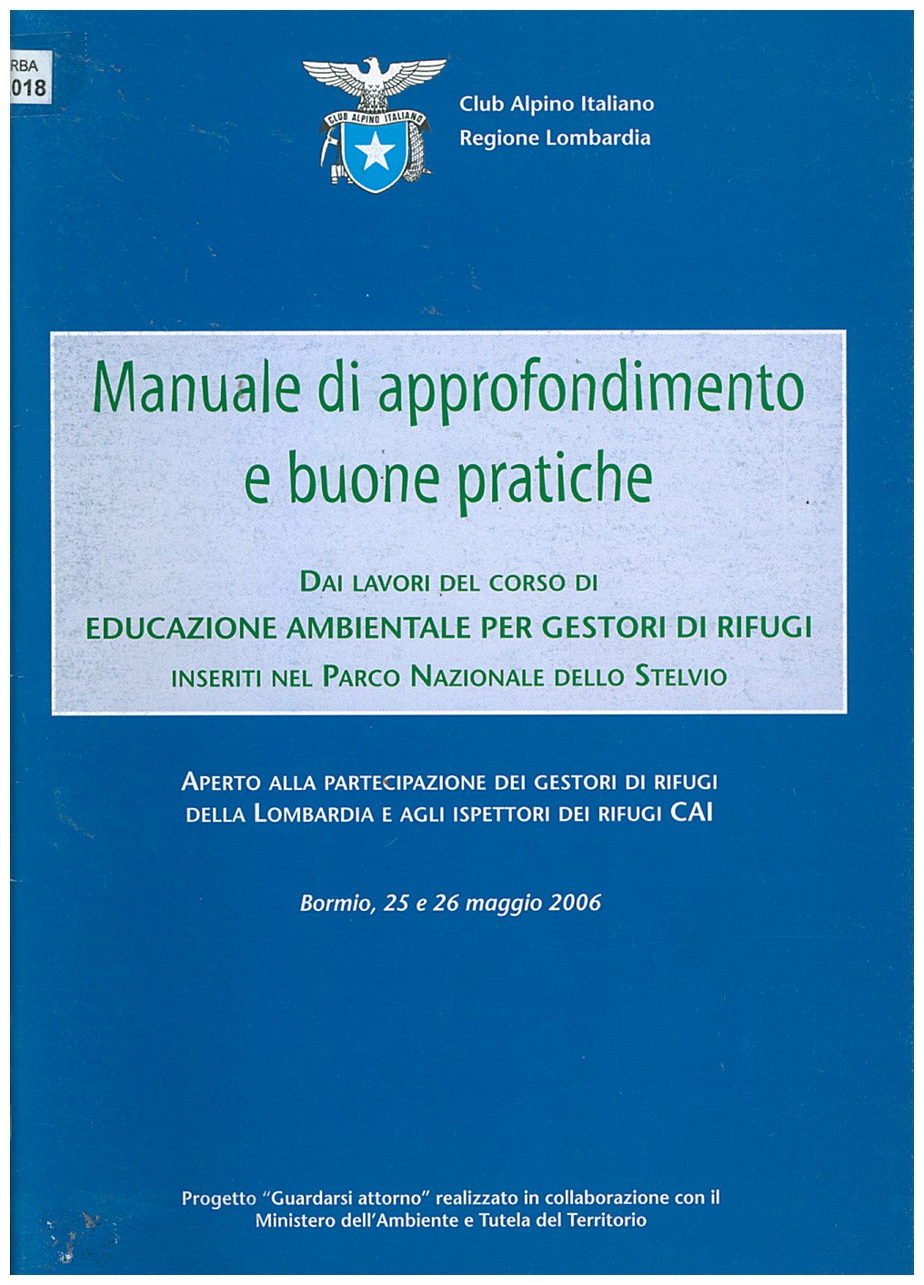 Copertina di Manuale di Approfondimento e Buone Pratiche