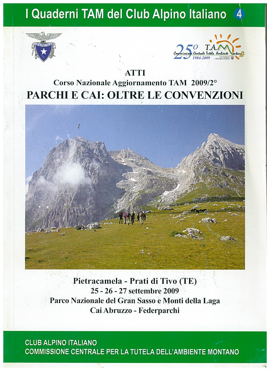 Copertina di Parchi e CAI: Oltre Le Convenzioni (n. 4)