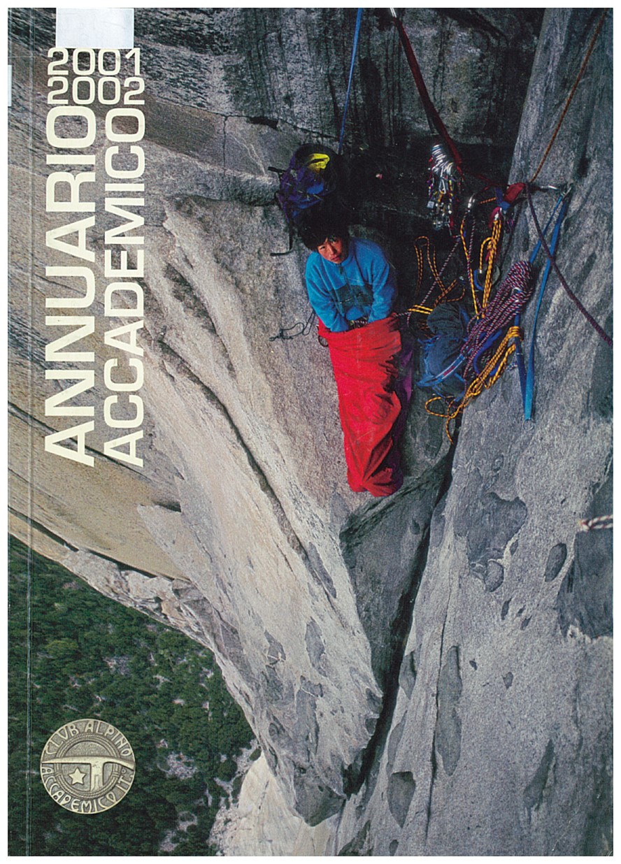 Copertina di Club Alpino Accademico Italiano (Annuario 2001/2002)