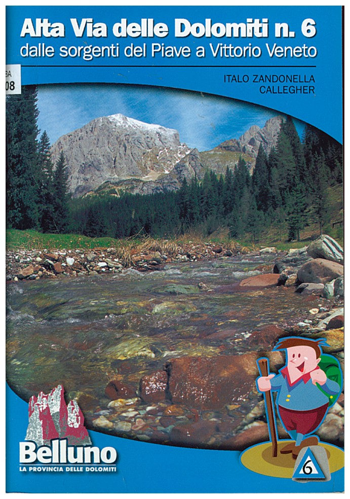 Copertina di Alta Via Delle Dolomiti - n. 6 