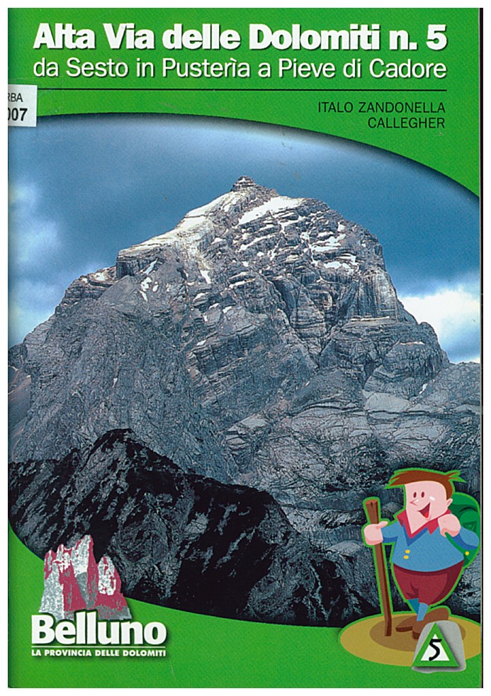 Copertina di Alta Via Delle Dolomiti - n. 5 