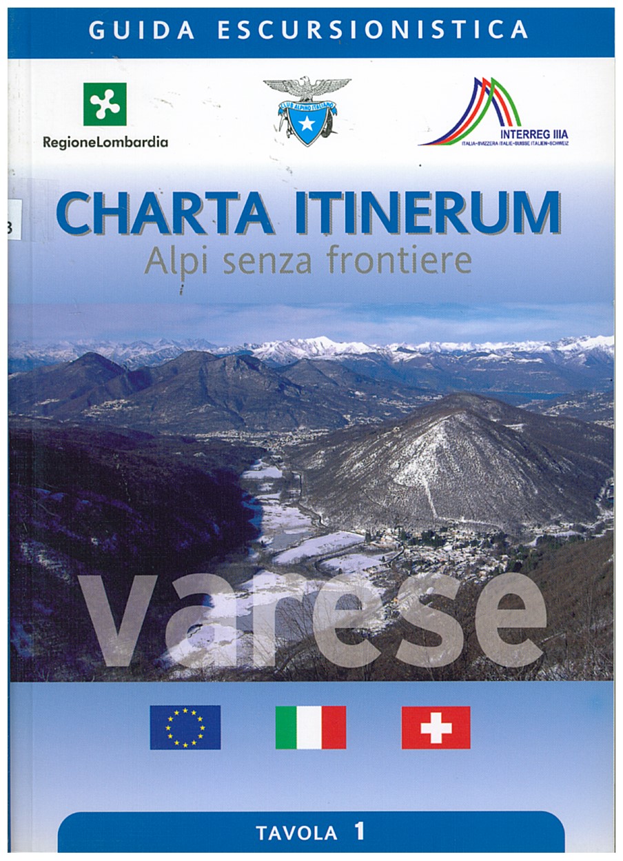 Copertina di Charta Itinerum - Tavola 1 - Varese