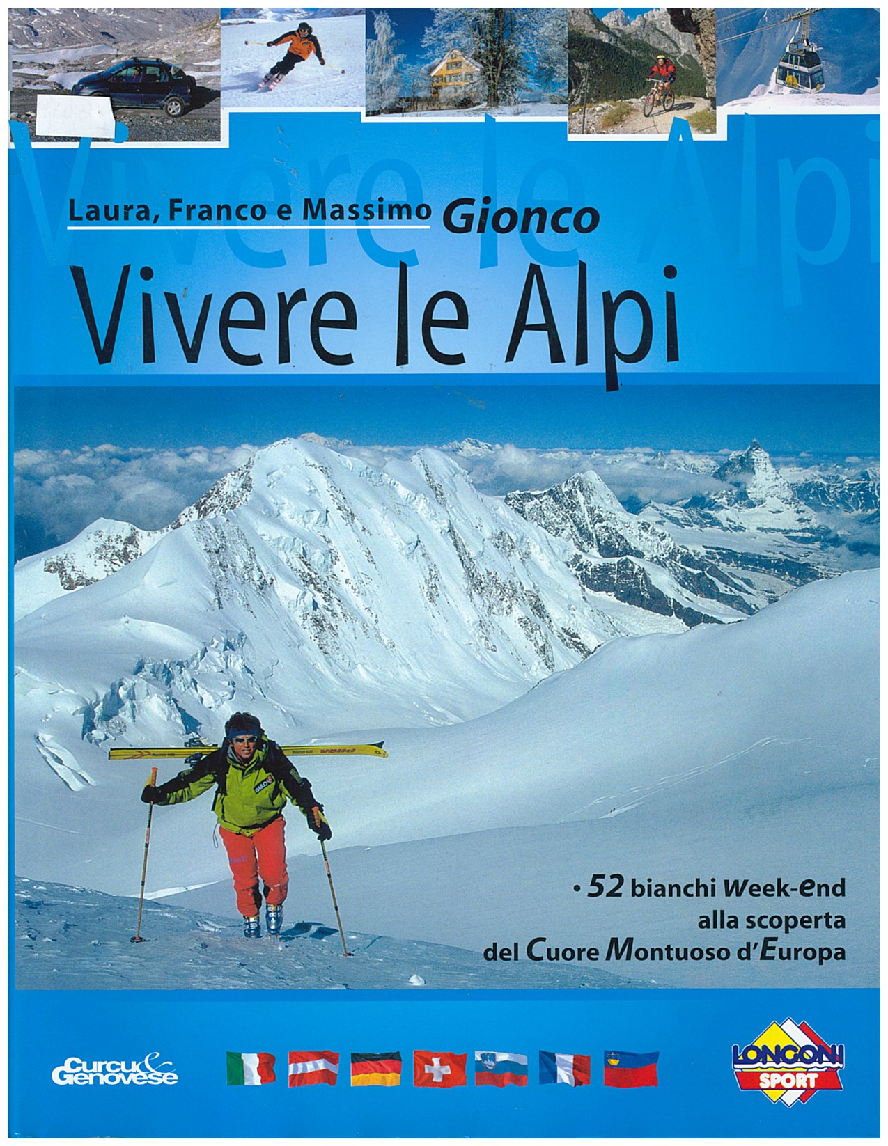Copertina di Vivere Le Alpi