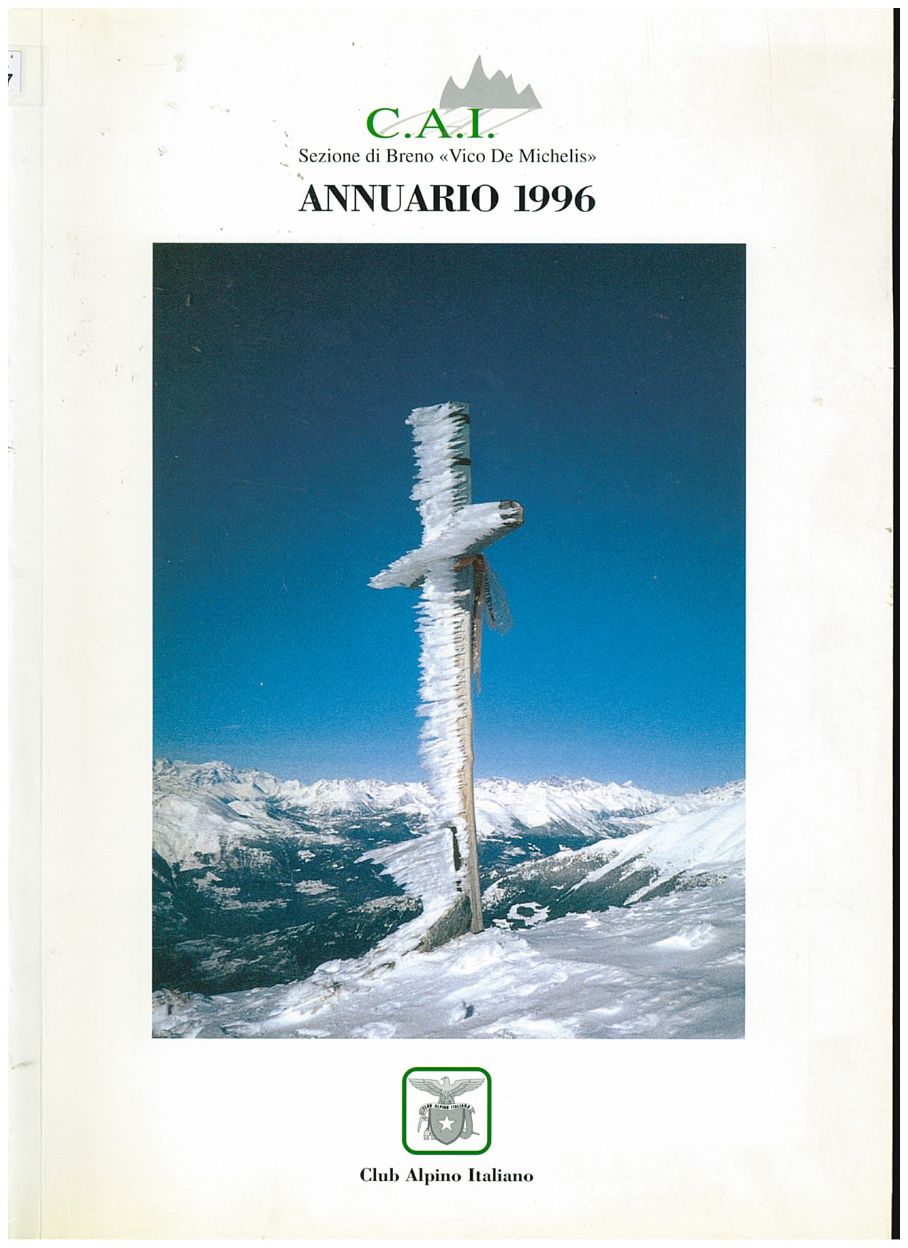 Copertina di CAI Sezione Breno Annuario 1996