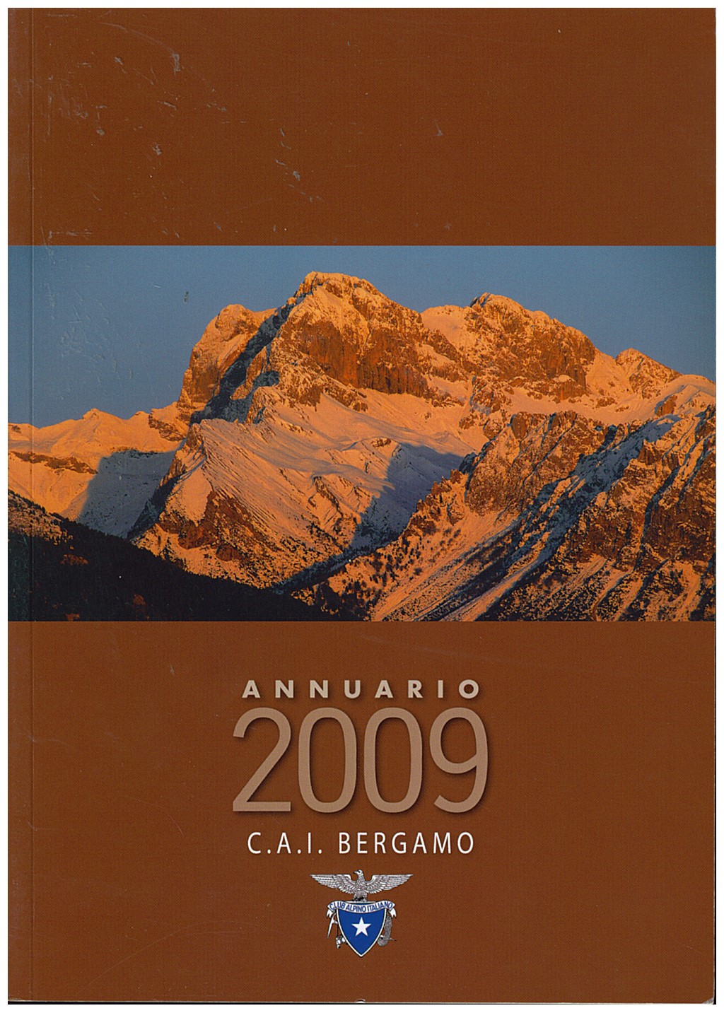 Copertina di Annuario CAI Bergamo (2009)