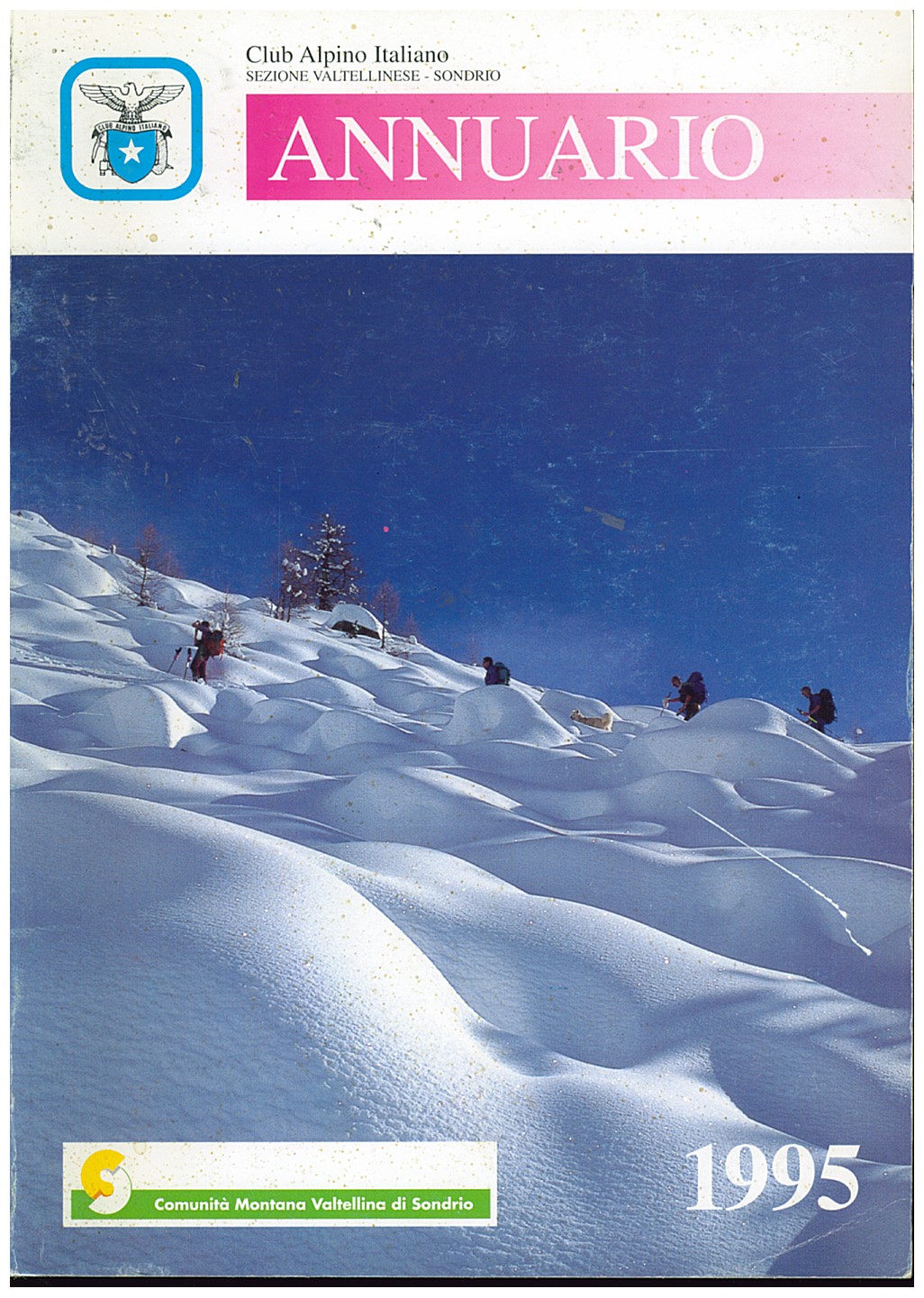 Copertina di Annuario sezione Sondrio 1995