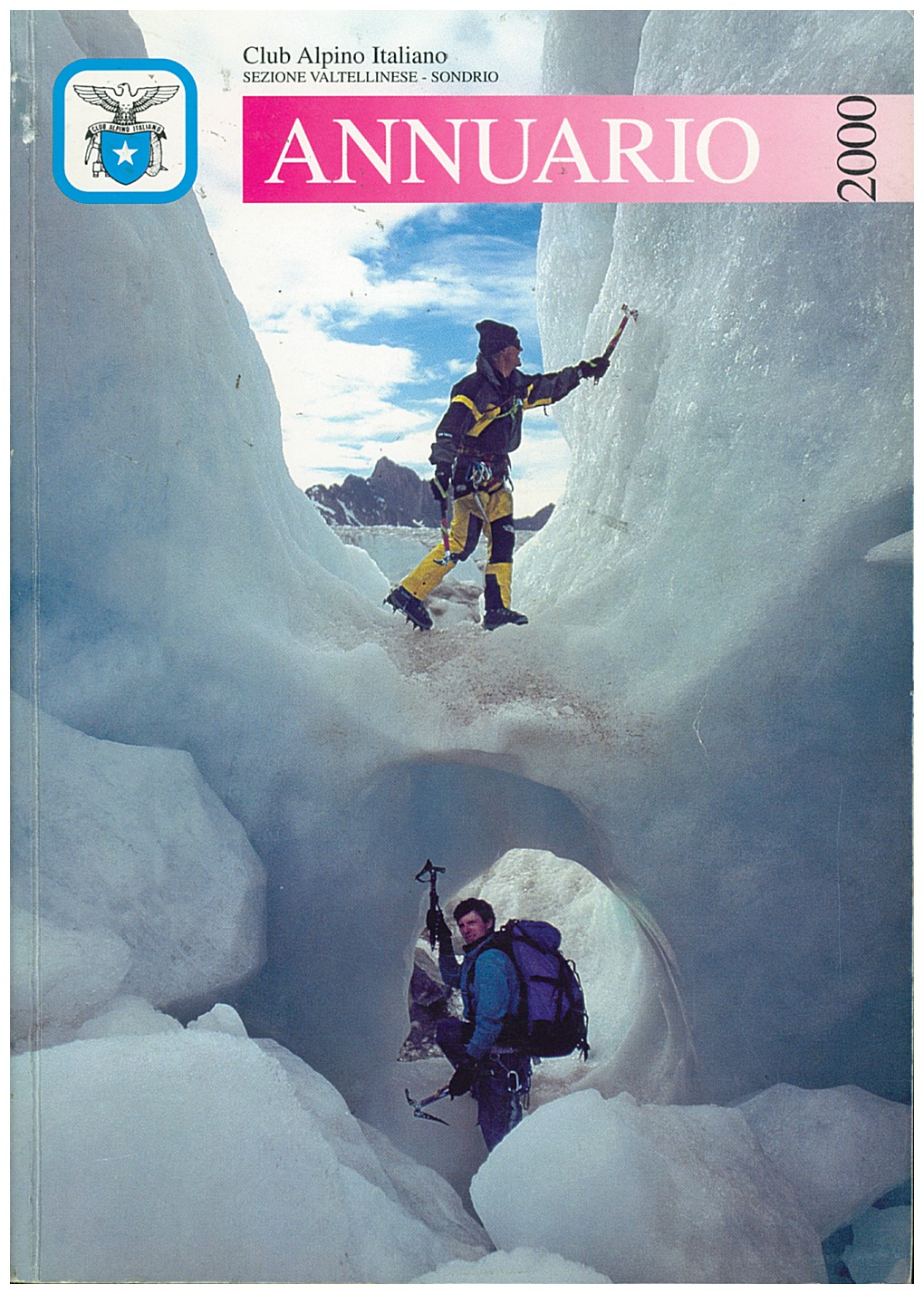 Copertina di Annuario sezione Sondrio 2000