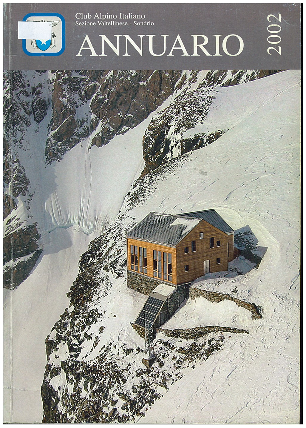 Copertina di Annuario sezione Sondrio 2002