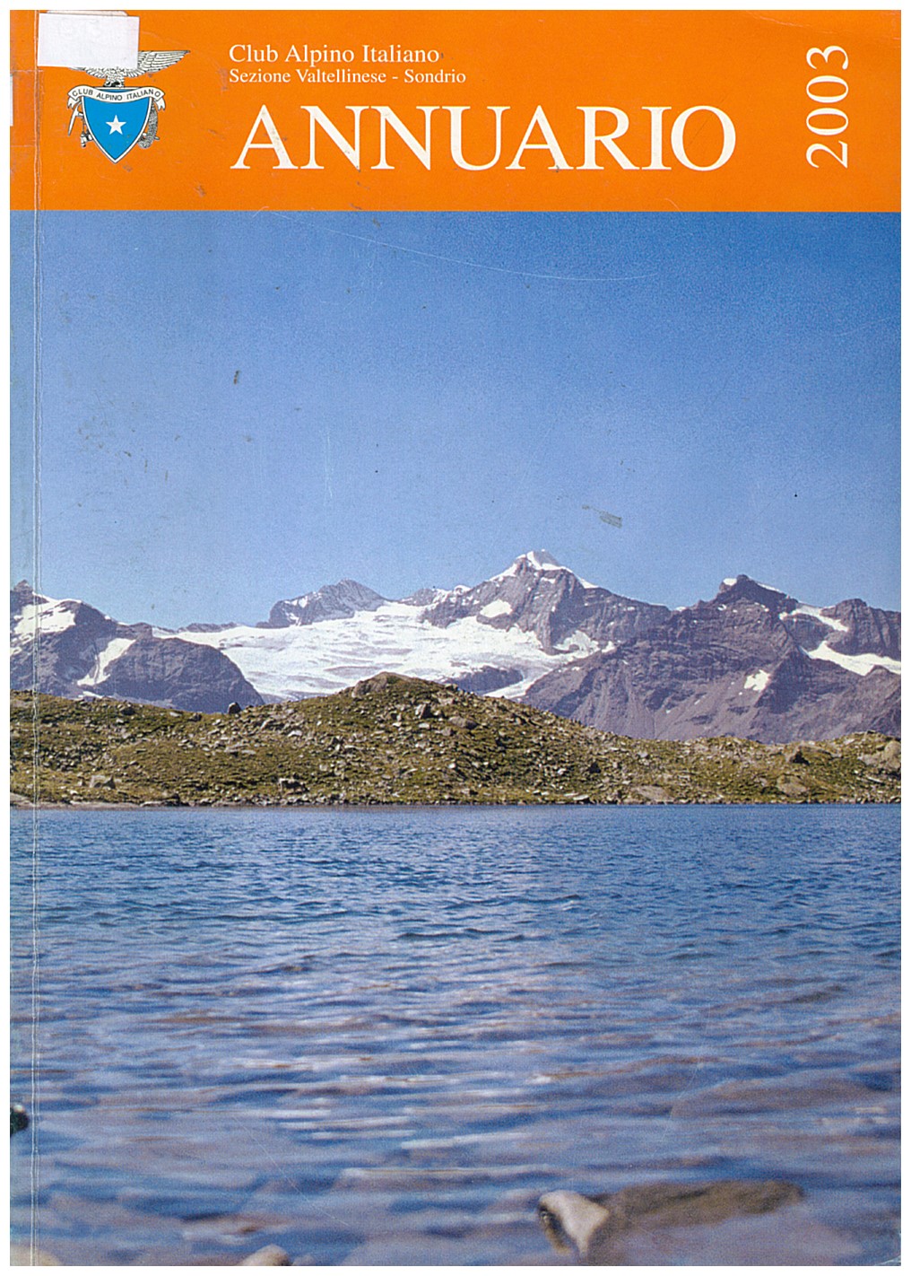 Copertina di Annuario sezione Sondrio 2003