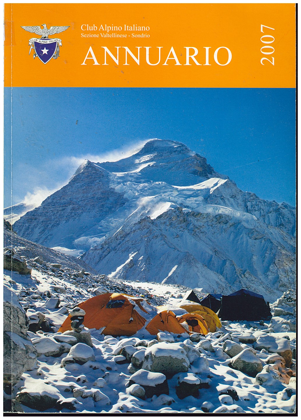 Copertina di Annuario sezione Sondrio 2007
