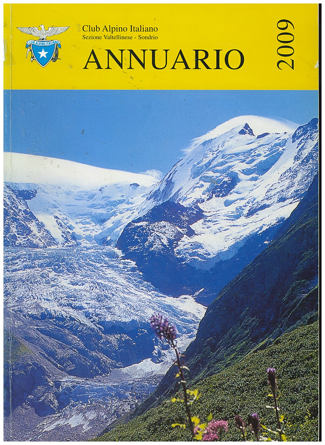 Copertina di Annuario sezione Sondrio 2009