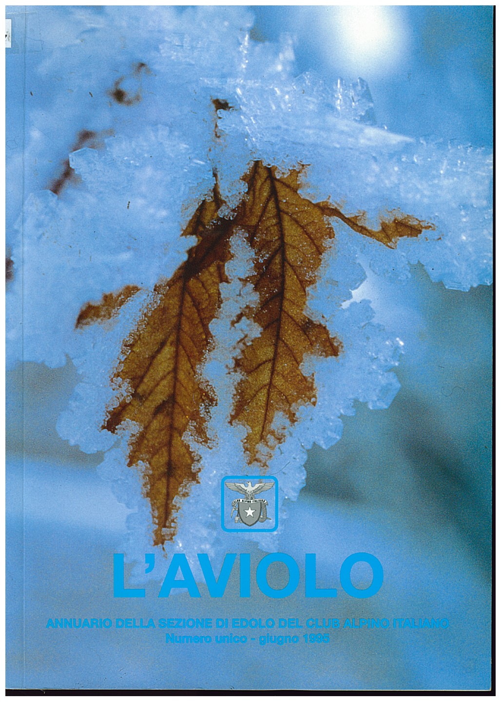 Copertina di L'Aviolo - Annuario CAI Edolo (1995)