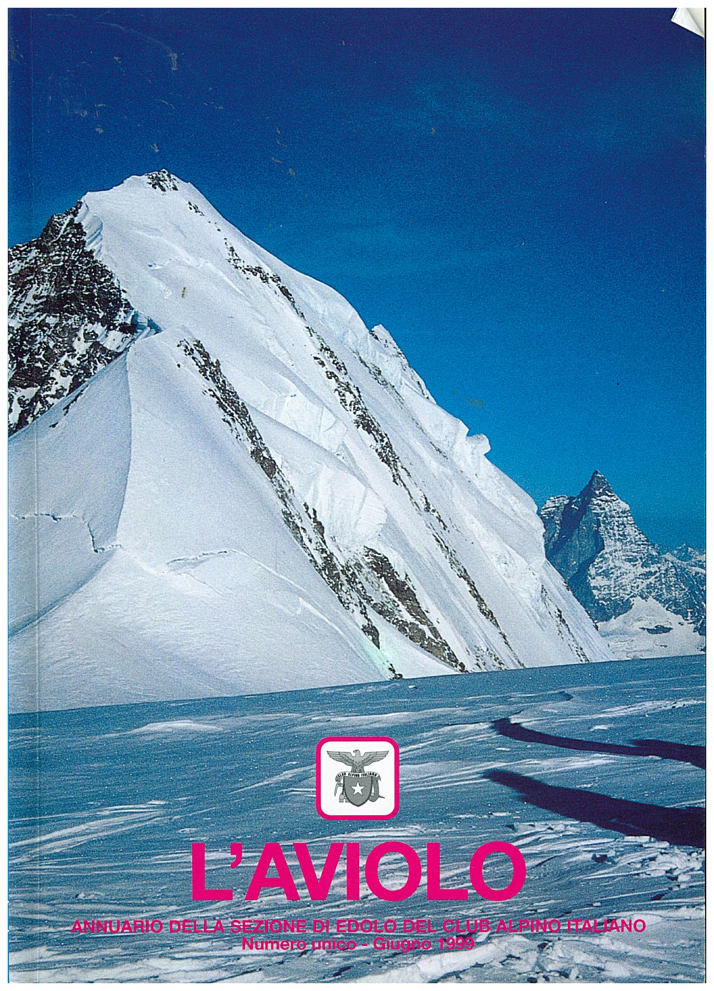 Copertina di L'Aviolo - Annuario CAI Edolo (1999)