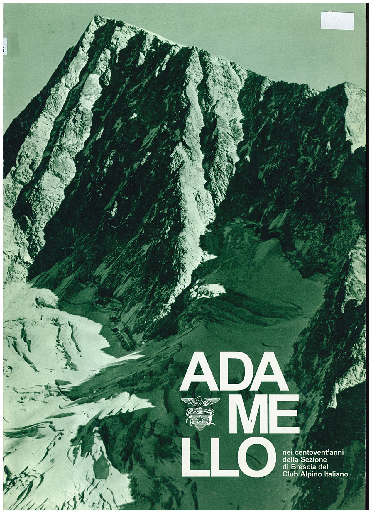 Copertina di Adamello nei 120 Anni della Sezione CAI Brescia
