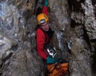 Grigna-meandro nella grotta Maestro Splinter (foto Luana Aimar)